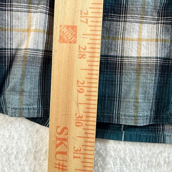 Carhartt Button Down Shirt Mens Large Plaid Rugged Flex Relaxed Fit Long Sleeve - Picture 8 of 8